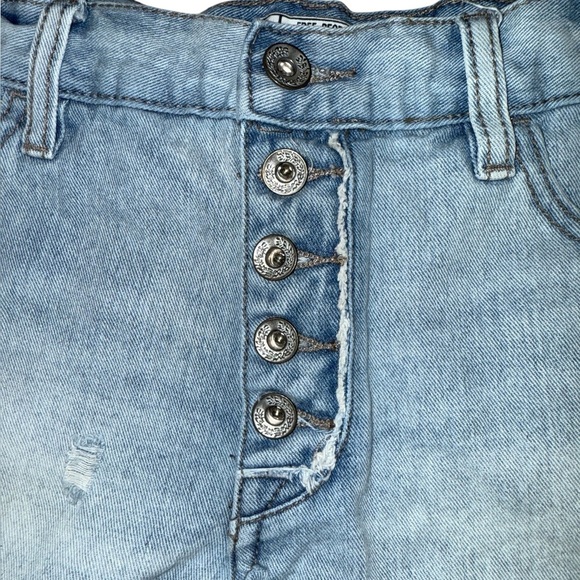 Free People Short Shorts Buttonfly - Picture 2 of 9